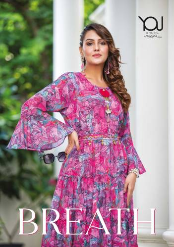 Breathe By Wanna Designer Handwork Kurti Collection